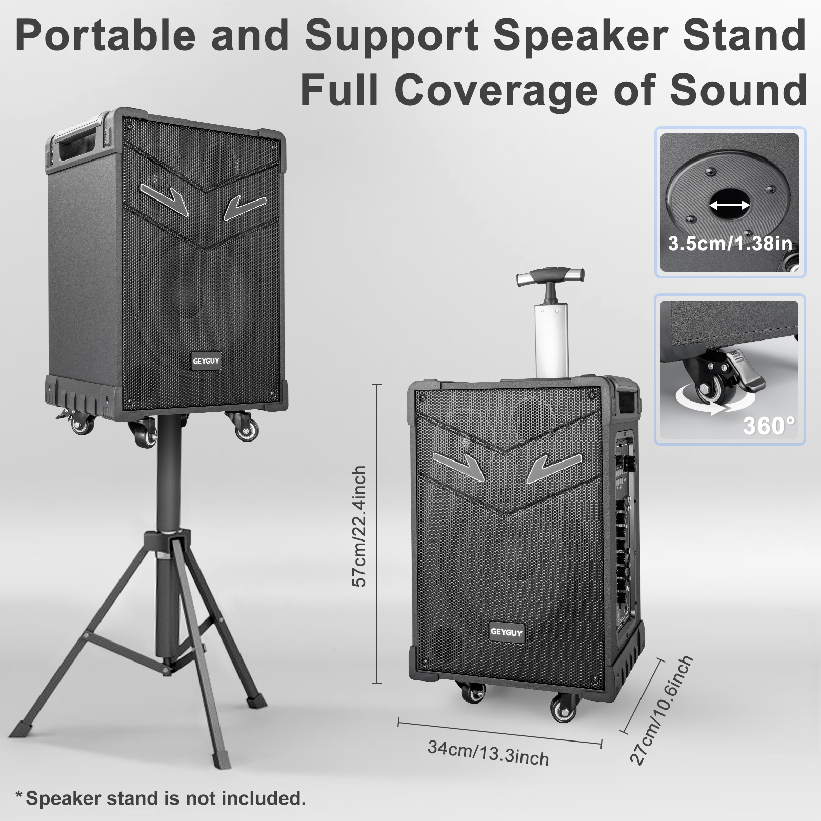 GTSK10-3 Professional Karaoke Machine - 